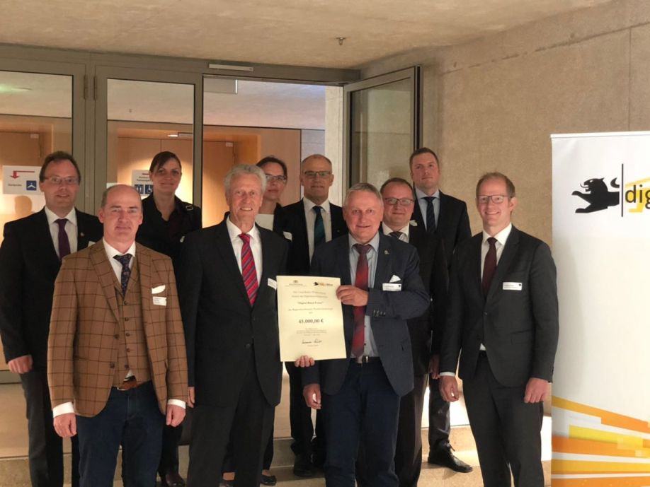 Preisverleihung des Wettbewerb „Digitale Zukunftskommune@bw“ 