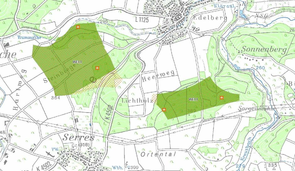 Gebietskulisse von WE11